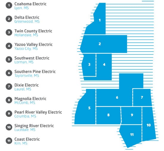Cooperative Energy A Mississippi Cooperative Electric Utility Power 