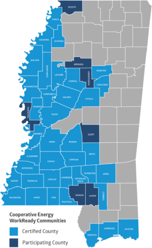 ACT WorkReady Counties_2021 ACT WorkReady Counties_2021