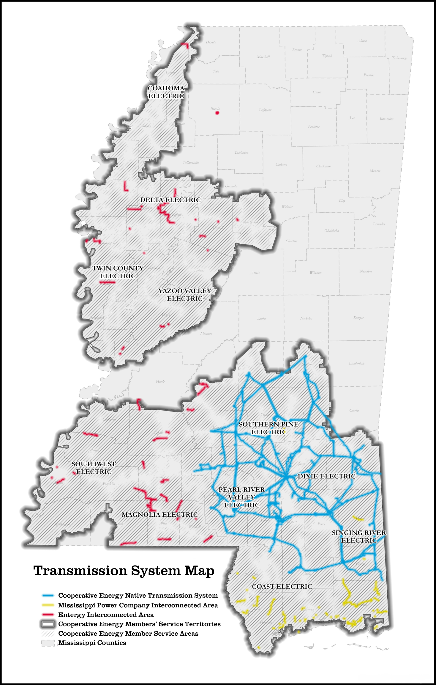 Transmission System Map 2026